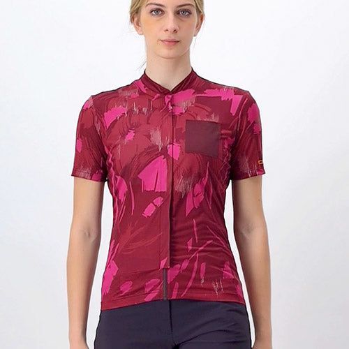 Maglia donna Castelli Unlimited Sentiero - Bordeaux - G