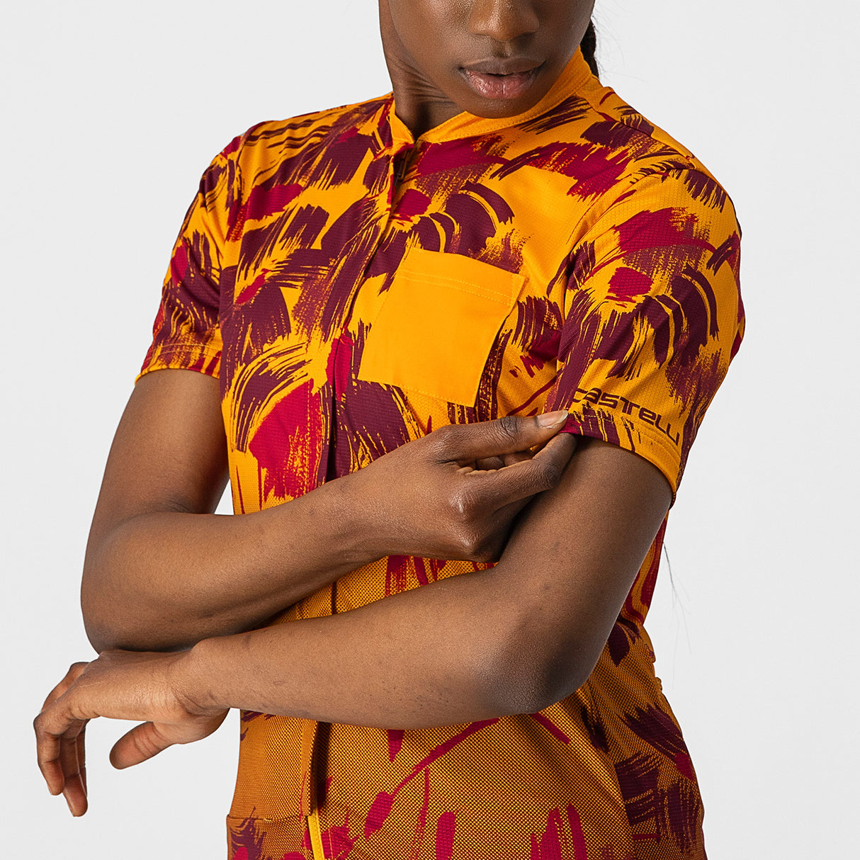 Maglia donna Castelli Unlimited Sentiero - Arancio - I