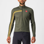Castelli Unlimited Thermal long sleeves jersey - Green