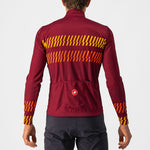 Castelli Unlimited Thermal long sleeves jersey - Bordeaux