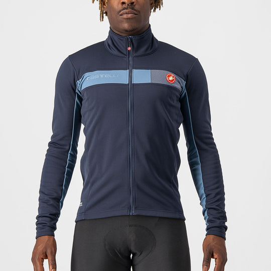 Castelli Mortirolo 6S jacket - Blue