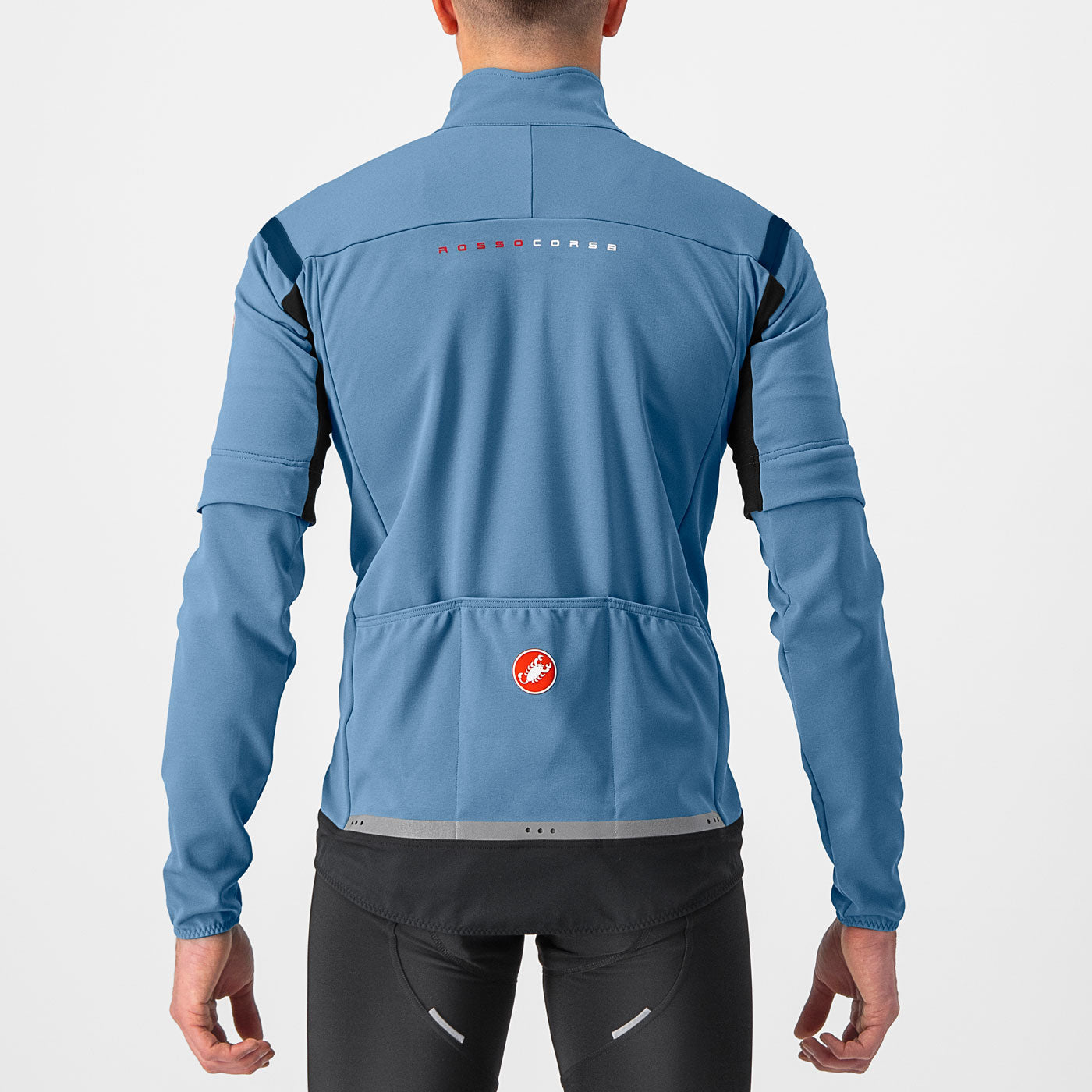 Perfetto RoS 2 Convertible Castelli jacket - Light blue