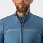 Castelli Pro Thermal Mid jersey - Light blue
