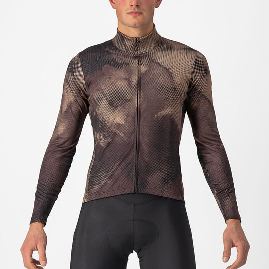 Castelli Ventaglio long sleeves jersey - Brown