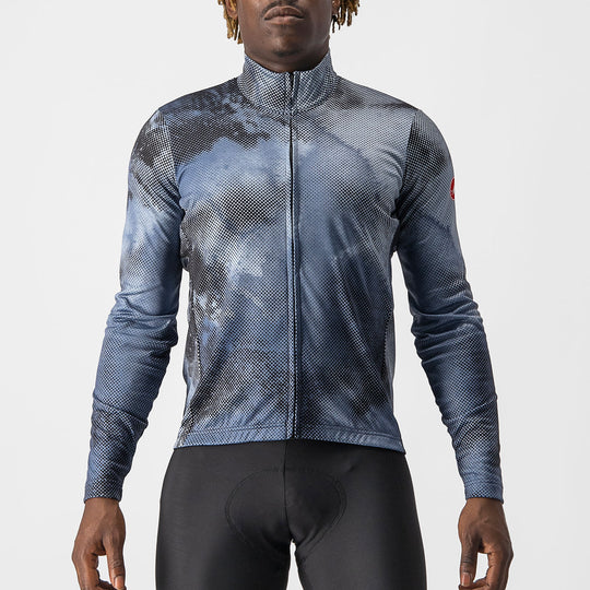 Castelli Ventaglio long sleeves jersey - Light blue