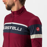 Castelli Passista long sleeves jersey - Bordeaux