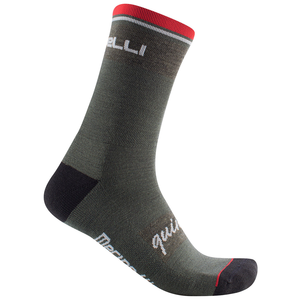 Calze Castelli Quindici Soft Merino - Verde scuro - P