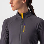 Maillot mangas largas mujer Castelli Unlimited Trail - Gris