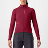 Castelli Unlimited Trail woman long sleeves jersey - Bordeaux