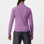 Castelli Unlimited Trail woman long sleeves jersey - Violet