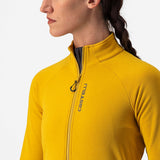 Maglia maniche lunghe donna Castelli Unlimited Trail - Giallo - B