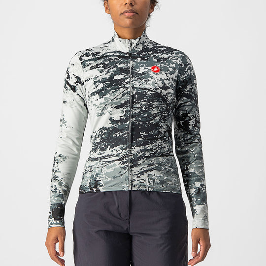 Maglia maniche lunghe donna Castelli Unlimited Thermal - Verde