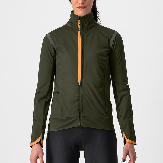 Castelli Alpha Ultimate Insulated woman jacket - Green
