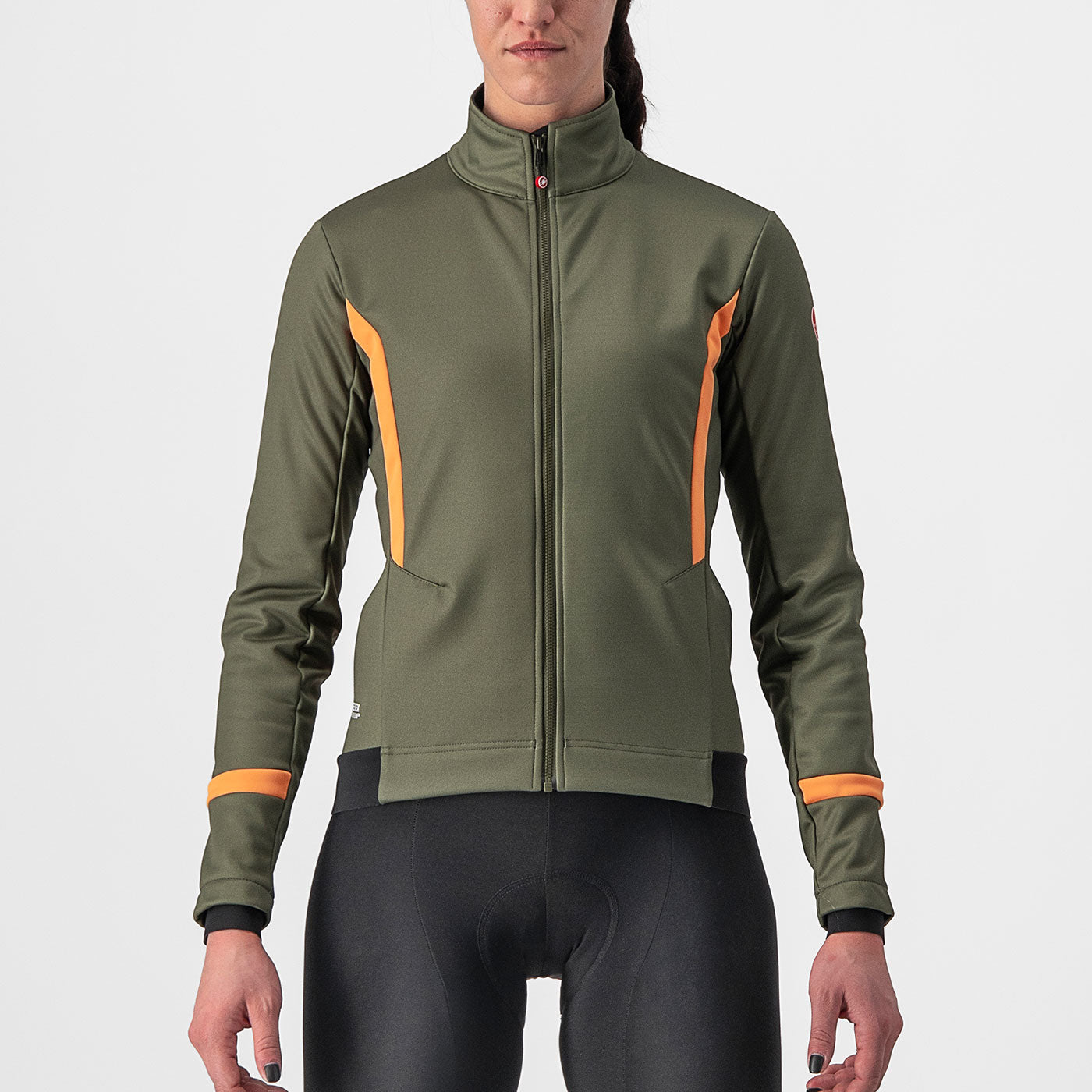 カステリ Castelli Dinamica 2 Jacket M レディース Castelli Dinamica woman 2 jacket - Green