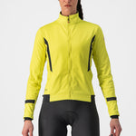 Castelli Dinamica 2 woman jacket - Yellow