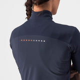 Maglia donna Castelli Perfetto RoS 2W Wind - Blu - L