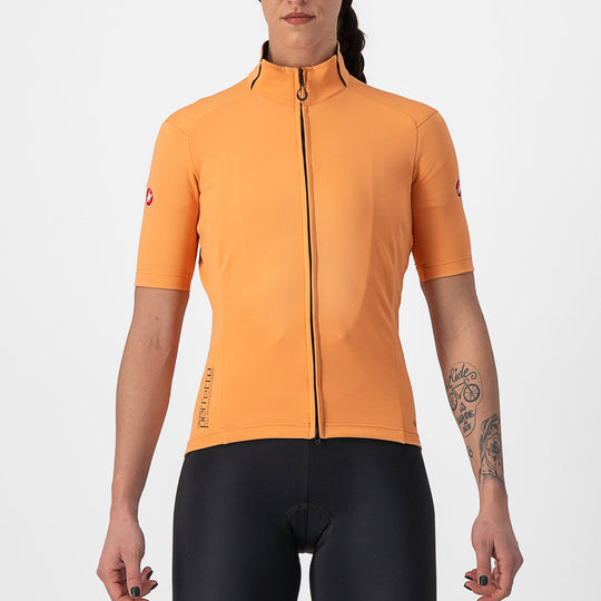 Maillot mujer Castelli Perfetto RoS 2W Wind - Naranja