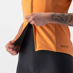 Castelli Perfetto RoS 2W Wind women jersey - Orange