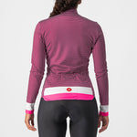 Castelli Volare woman long sleeves jersey - Pink