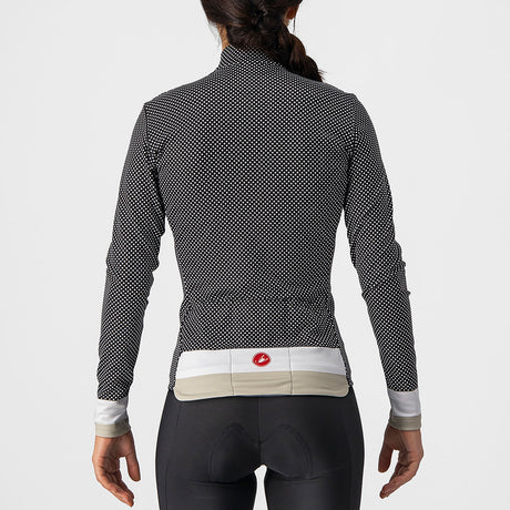 Maglia maniche lunghe donna Castelli Volare - Nero - G