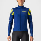 Maglia maniche lunghe donna Castelli Autunno - Blu - P