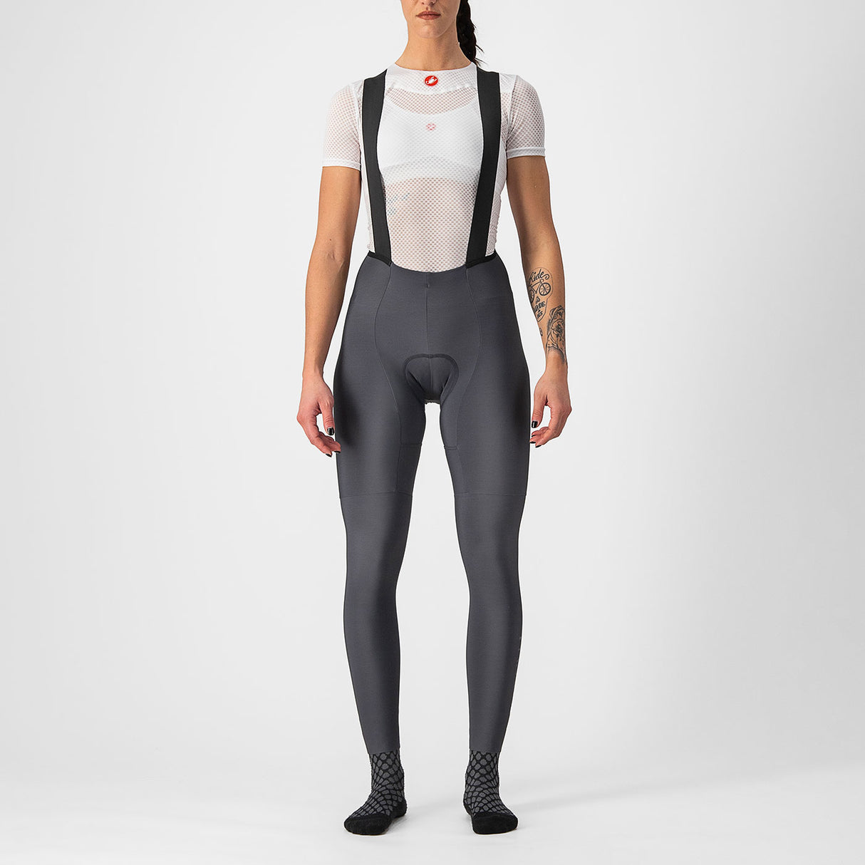 Calzamaglia donna Castelli Free Aero RC DT - Grigio - E