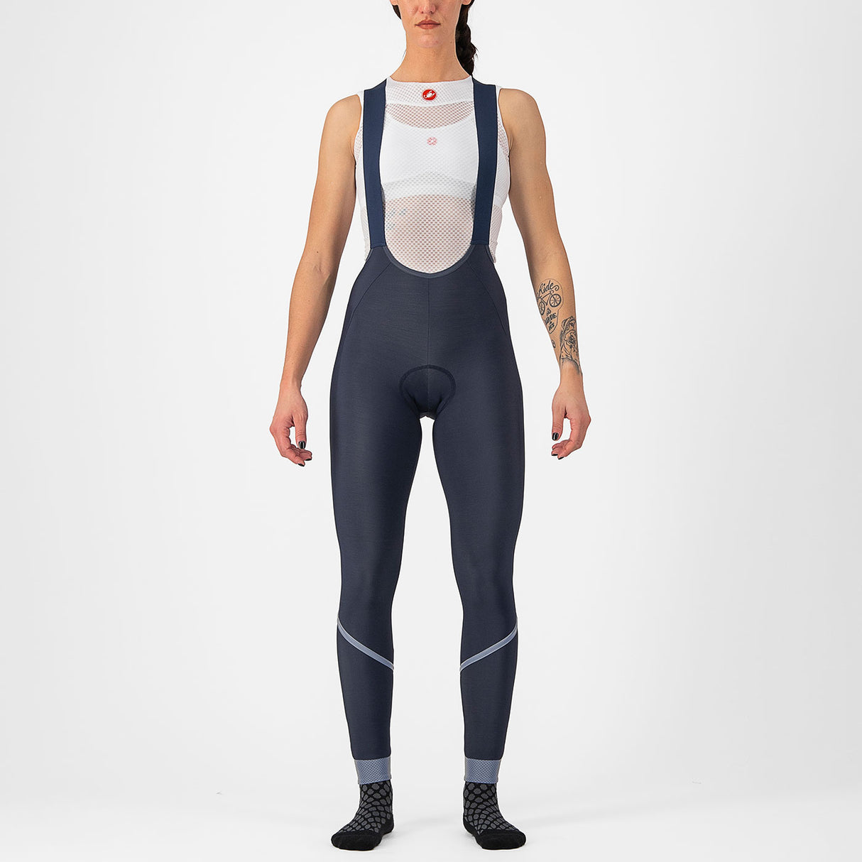 Calzamaglia donna Castelli Velocissima DT - Blu - M