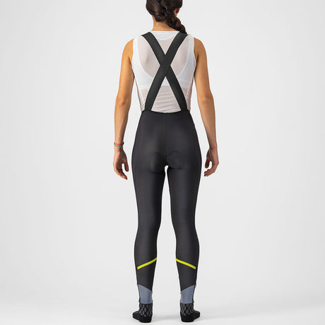 Calzamaglia donna Castelli Velocissima DT - Nero verde - L