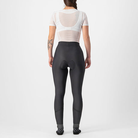 Calzamaglia senza bretelle donna Castelli Velocissima DT - Nero reflex - B
