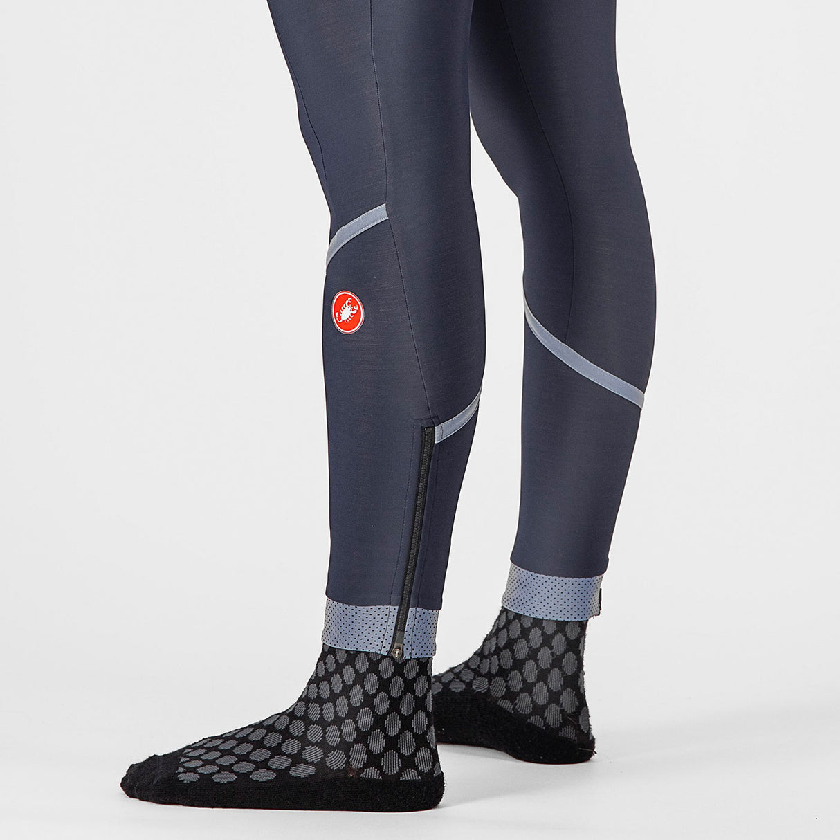 Calzamaglia senza bretelle donna Castelli Velocissima DT - Blu - A