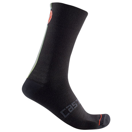 Calze Castelli Racing Stripe 18 - Nero - B
