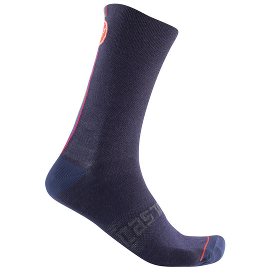 Calze Castelli Racing Stripe 18 - Blu