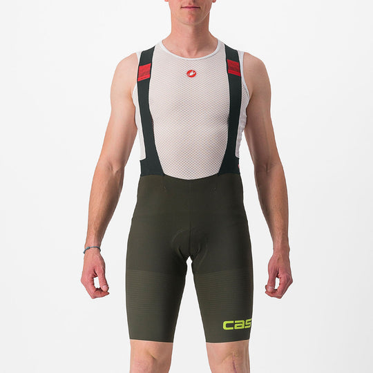 Castelli Premio LTD bib shorts - Green