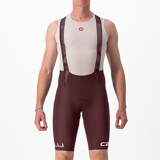 Castelli Free Aero RC Classic bib shorts - Bordeaux