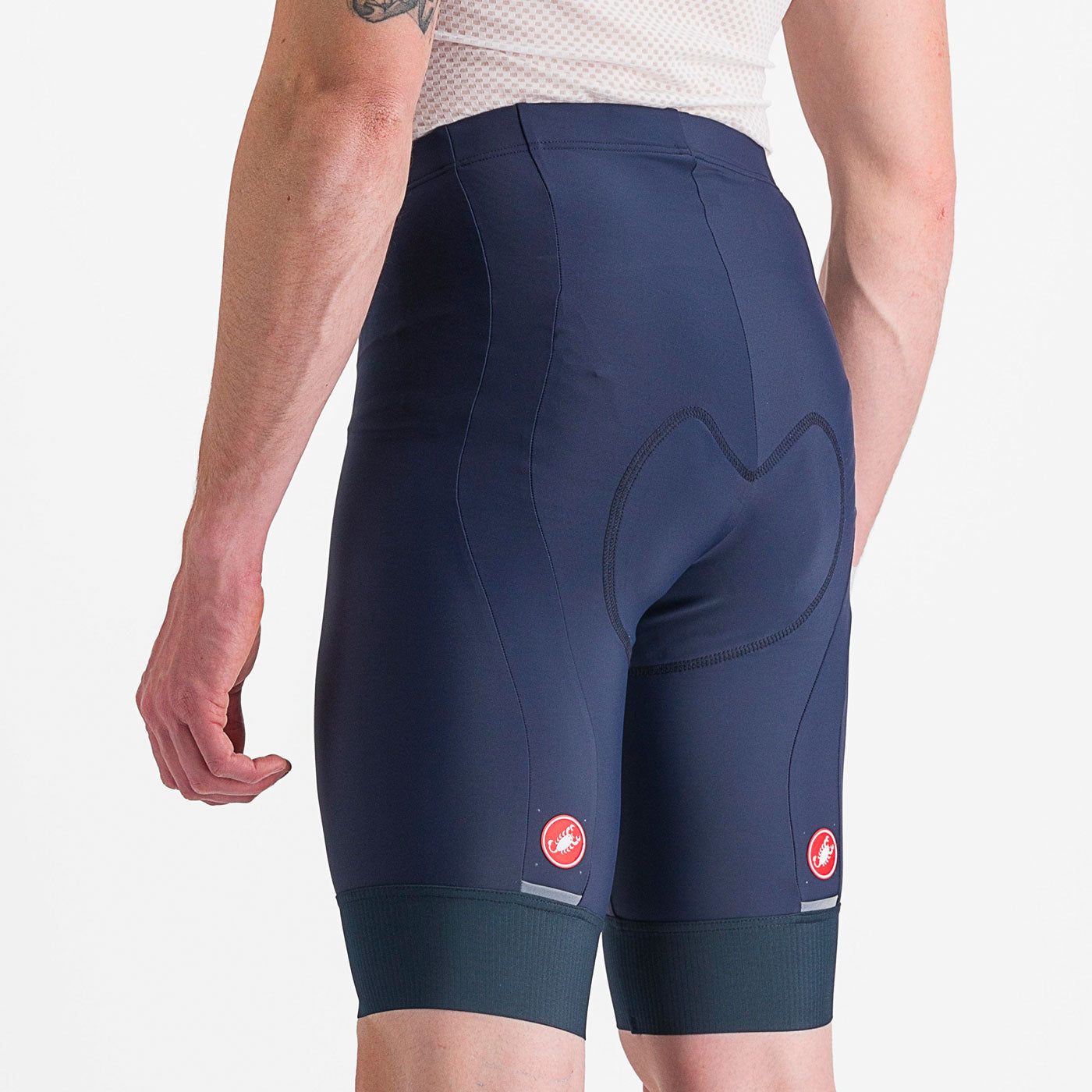 Short Cyclisme Castelli Entrata 2 Homme - Cuissard Sport Respirant Vêtement Cyclisme Confortable
