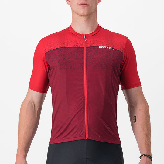 Maillot Castelli Unlimited Entrata - Rojo