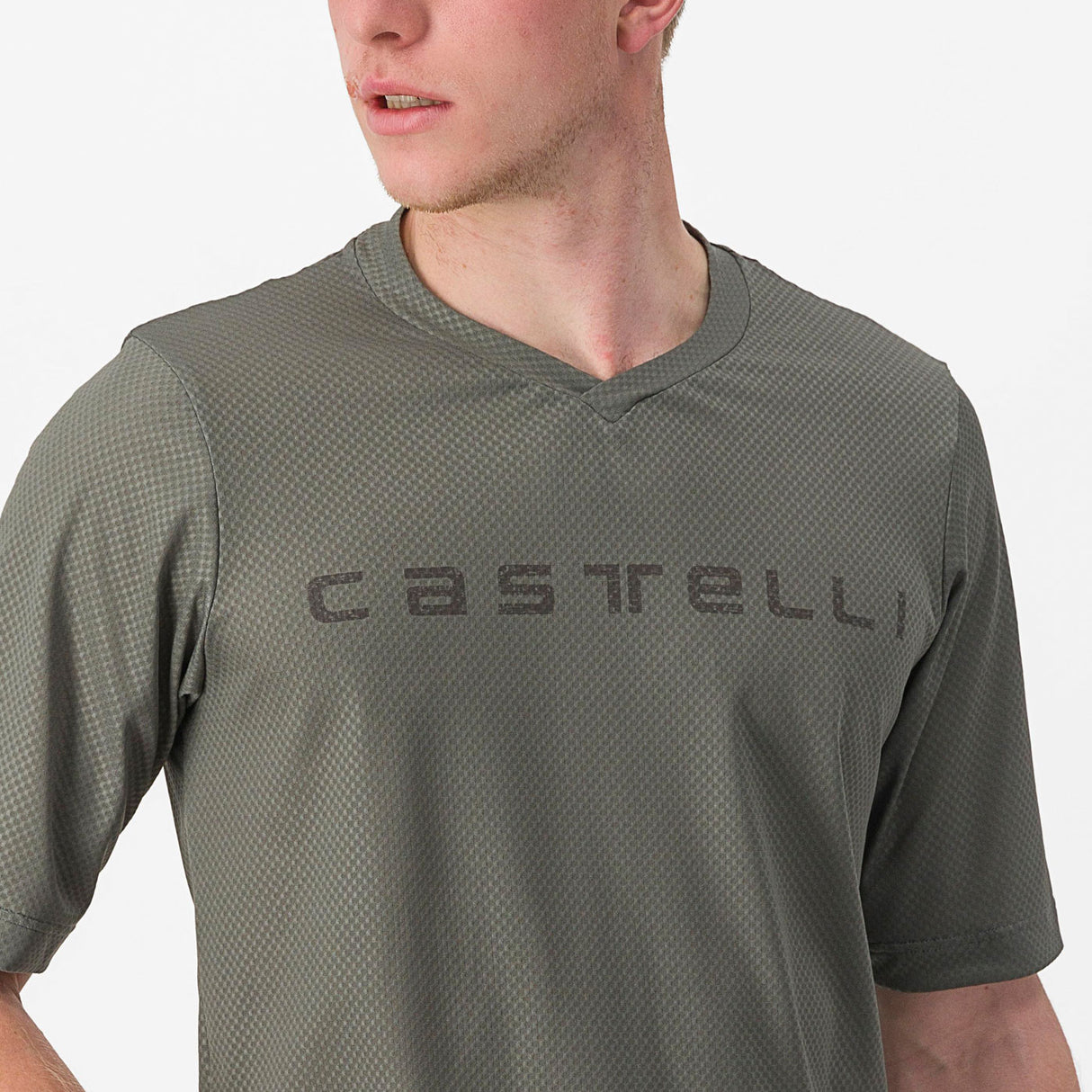 Maglia Castelli Trail Tech Tee 2 - Grigio - B