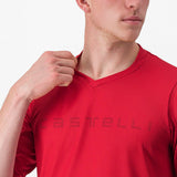 Maglia Castelli Trail Tech Tee 2 - Rosso - O