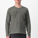 Castelli Trail Tech Tee 2 long sleeves jersey - Grey