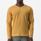 Maglia maniche lunghe Castelli Trail Tech Tee 2 - Giallo - O