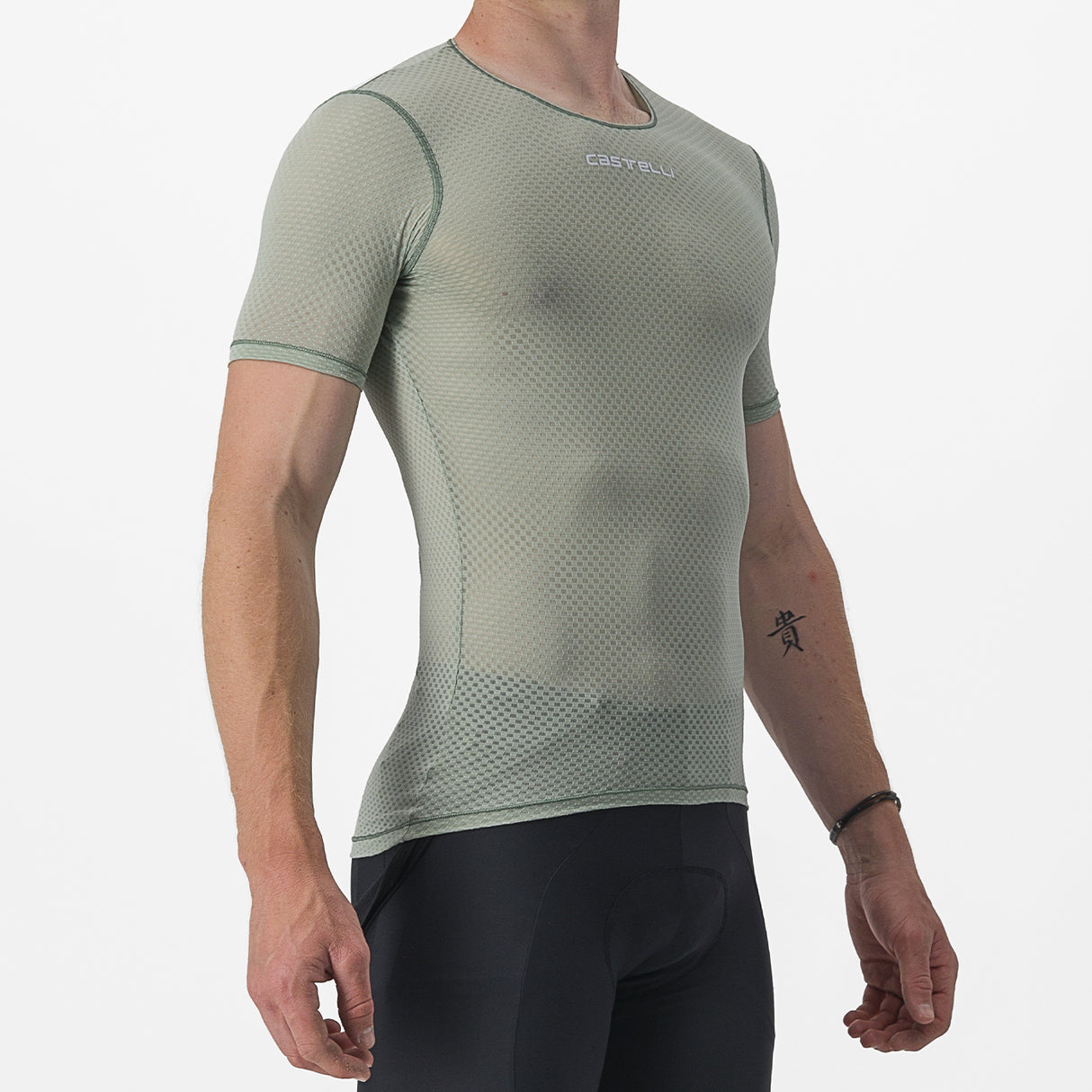 Maglia intima Castelli Pro Mesh 2.0 - Verde - M