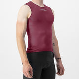 Maglia intima senza maniche Castelli Pro Mesh 2.0 - Bordeaux - E