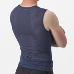 Camiseta interior sin mangas Castelli Pro Mesh 2.0 - Azul