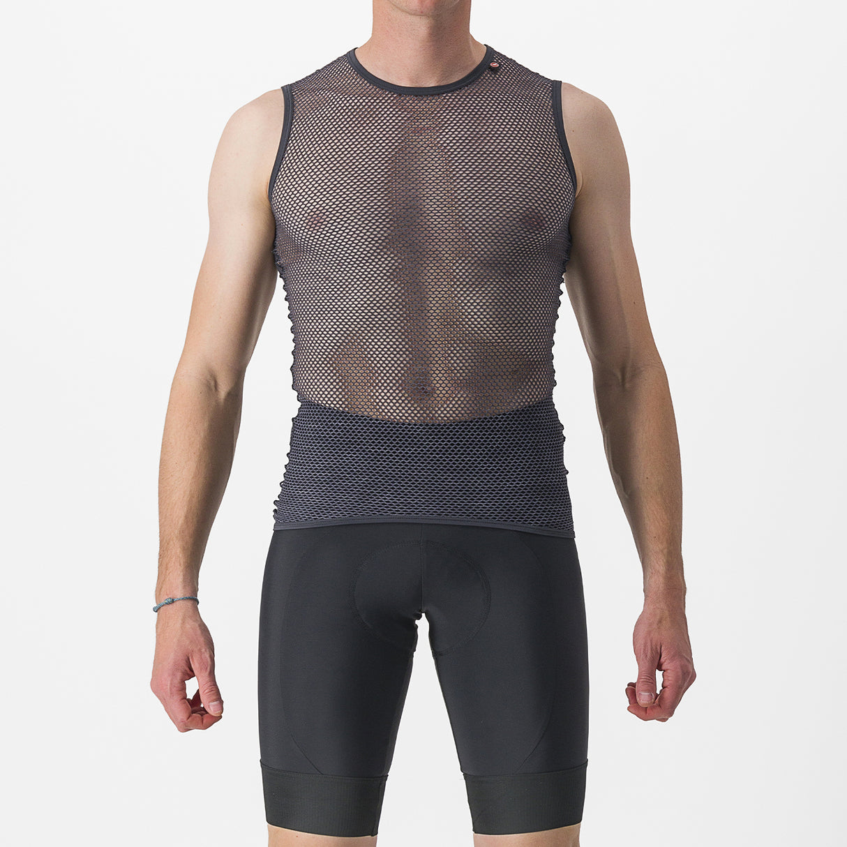 Maglia intima senza maniche Castelli Miracolo Wool - Grigio - B