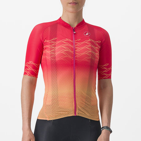 Maglia donna Castelli Climber's 2.0 - Rosa arancio - L