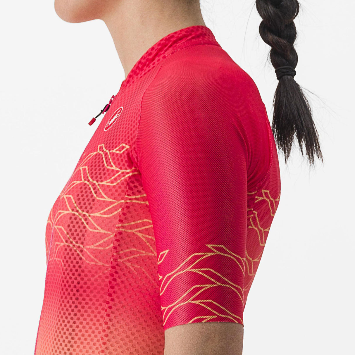 Maglia donna Castelli Climber's 2.0 - Rosa arancio - N