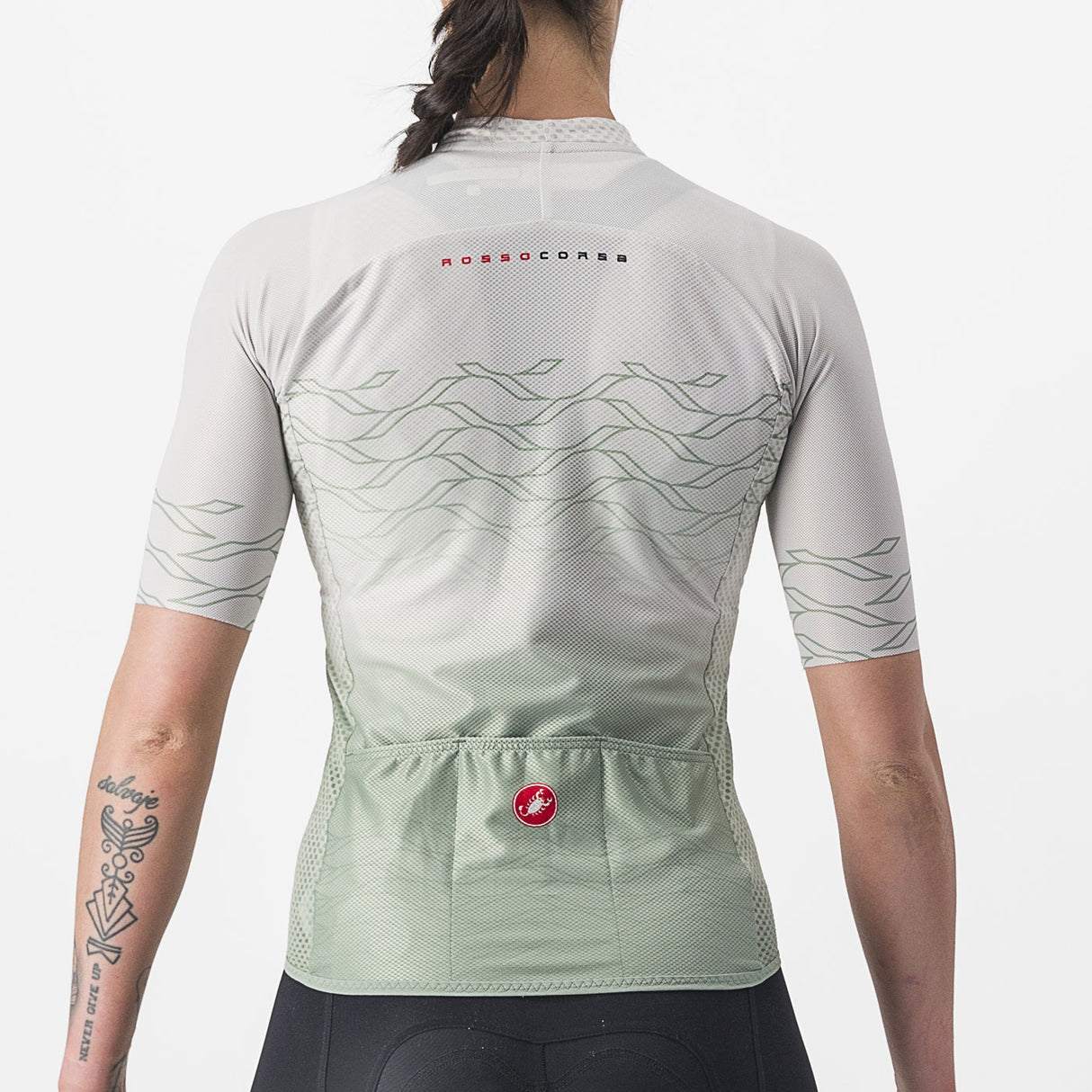 Maglia donna Castelli Climber's 2.0 - Bianco verde - M