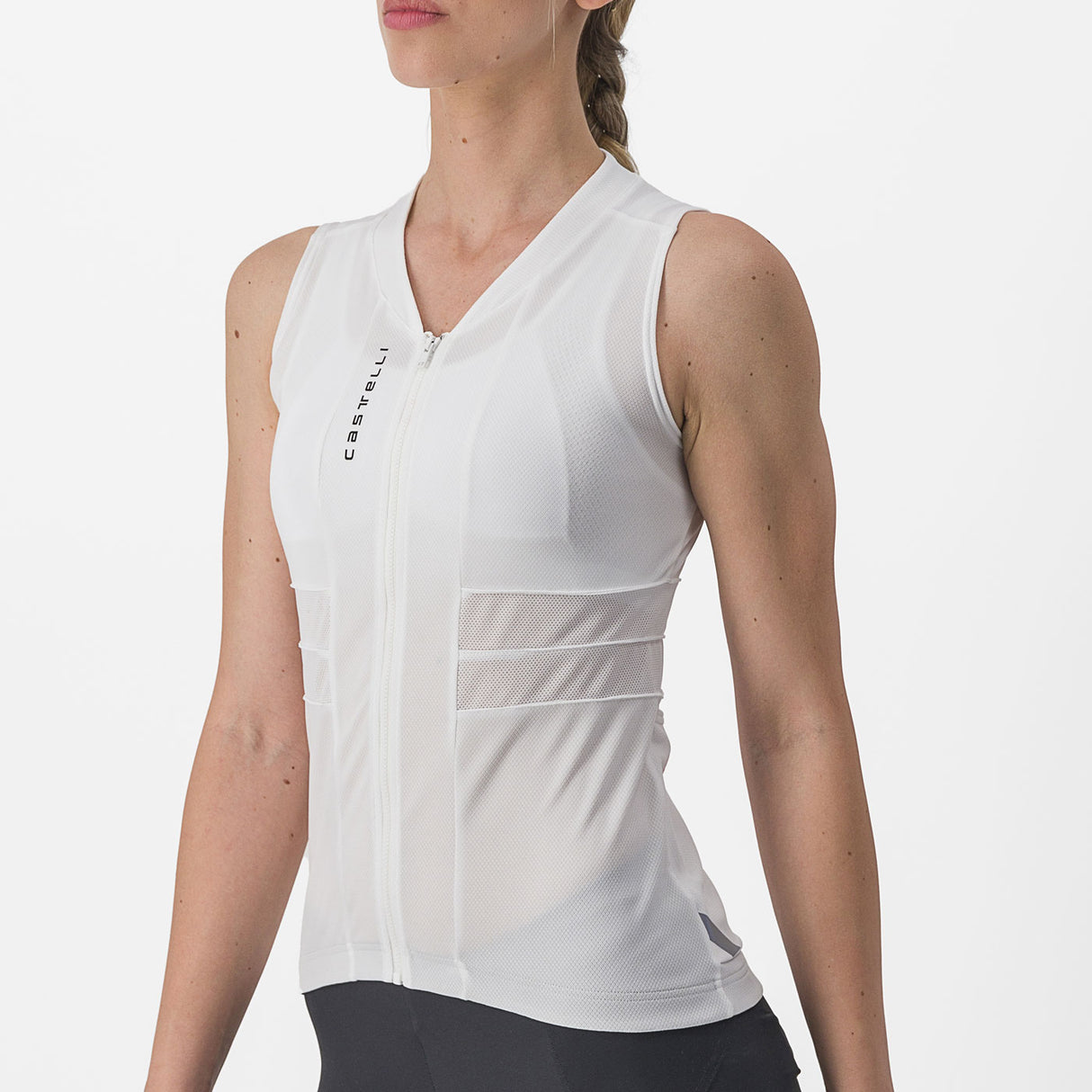 Maglia donna senza maniche Castelli Anima 4 - Bianco - H