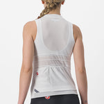 Castelli Anima 4 woman sleeveless jersey - White