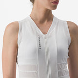 Maglia donna senza maniche Castelli Anima 4 - Bianco - L